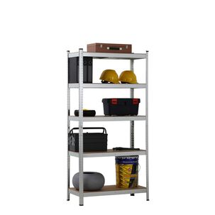 Estante Metálico Asia Galvanizado 5 Repisas 150*70*30